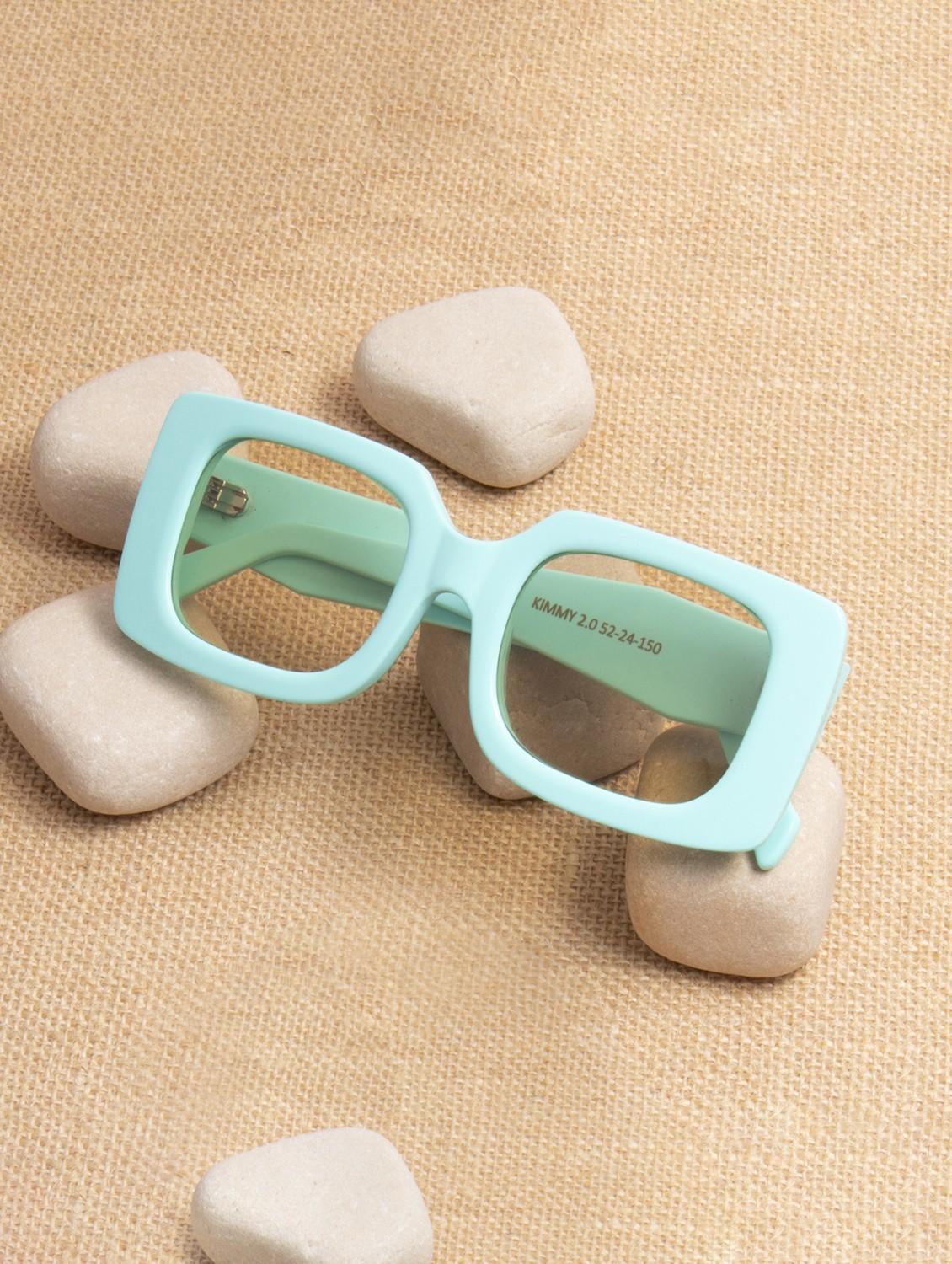 ted smith unisex light brown premium italian acetate sunglasses with polarized lenses. - 21766340 - Zoom Image - 0