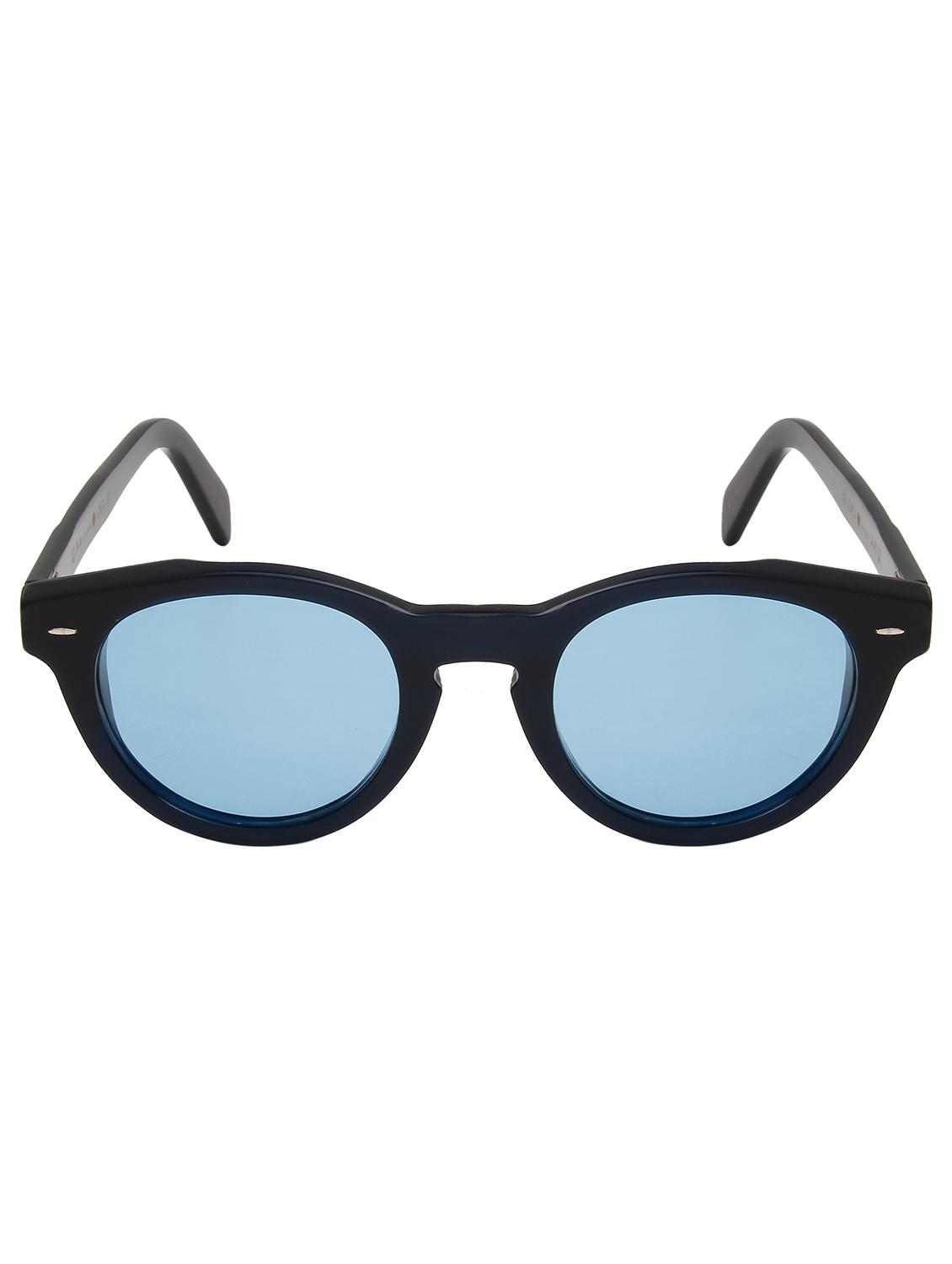 ted smith unisex blue premium italian acetate sunglasses with polarized lenses. - 21766345 -  Standard Image - 1