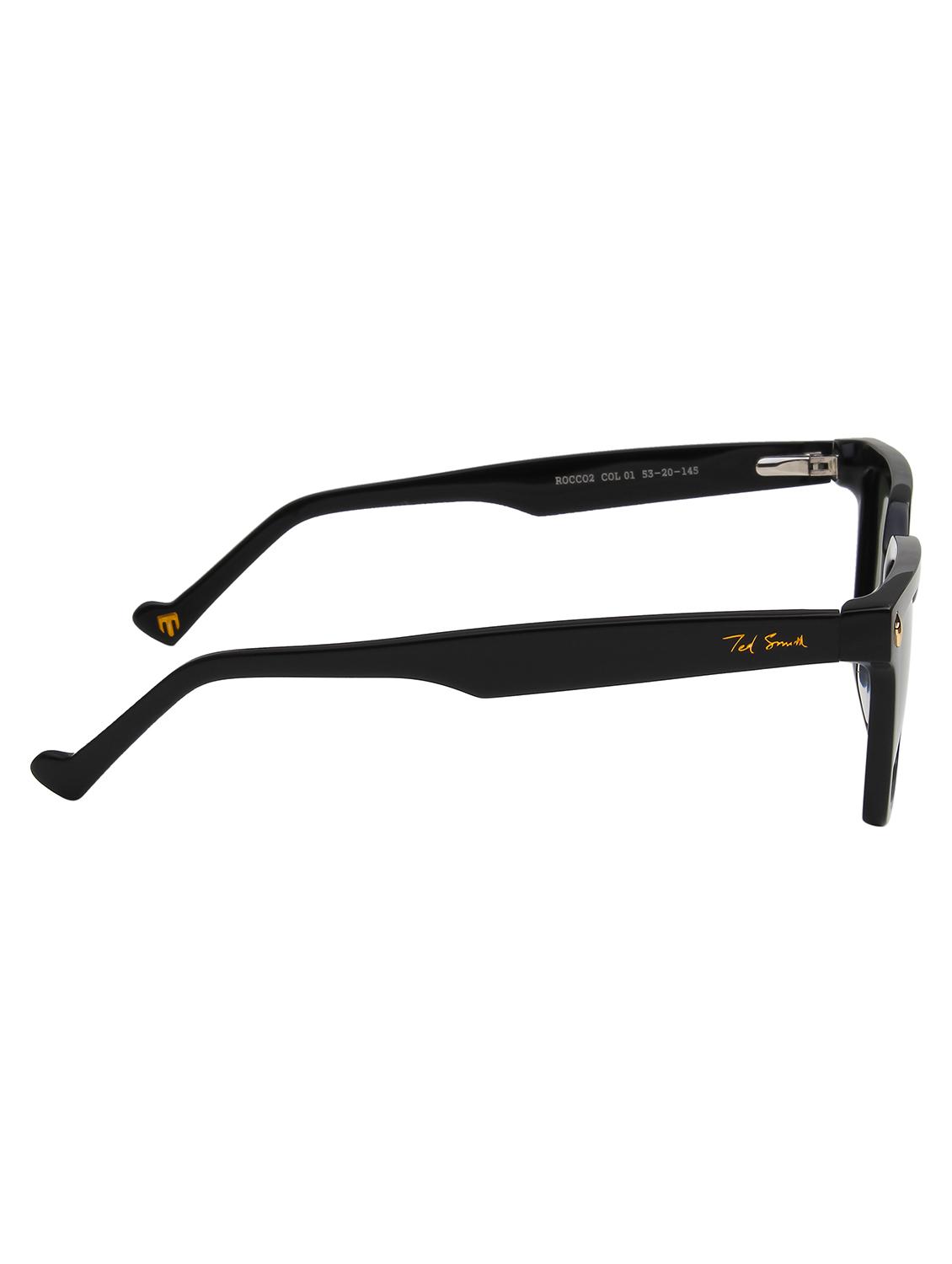 ted smith unisex green premium italian acetate sunglasses with polarized lenses. - 21766348 - Standard Image - 4