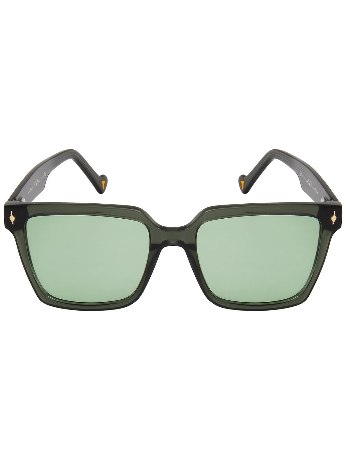ted smith unisex candy green premium italian acetate sunglasses with polarized lenses. - 21766350 -  Standard Image - 1
