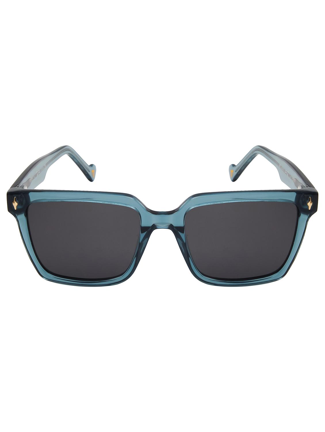 ted smith unisex black premium italian acetate sunglasses with polarized lenses. - 21766351 -  Standard Image - 1