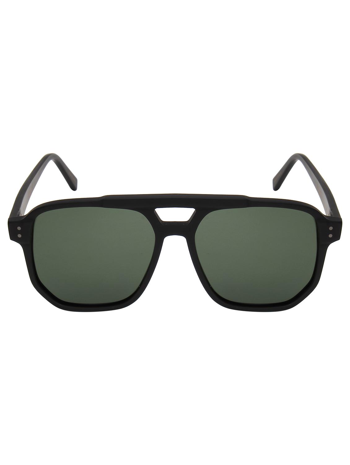 ted smith unisex green premium italian acetate sunglasses with polarized lenses. - 21766359 -  Standard Image - 1