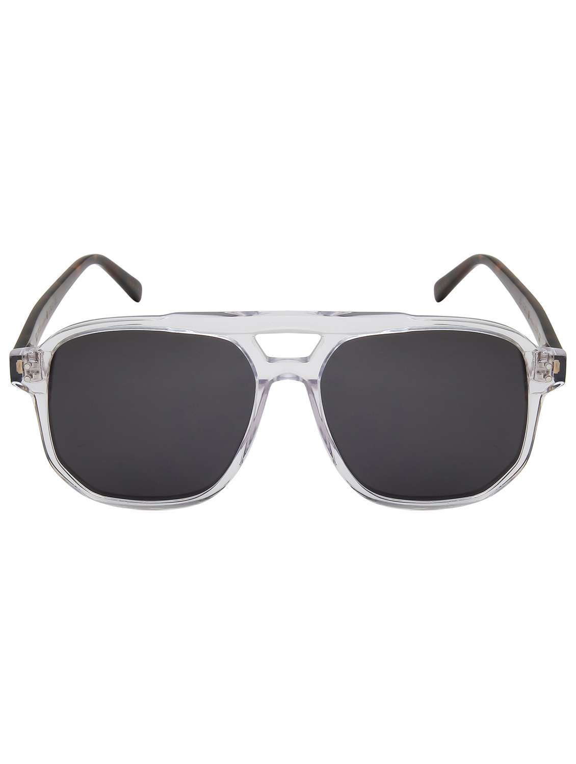 ted smith unisex black premium italian acetate sunglasses with polarized lenses. - 21766360 -  Standard Image - 1