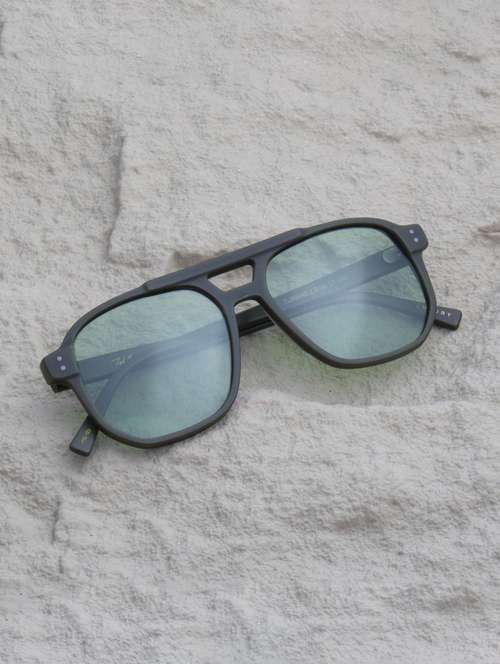 ted smith unisex candy green premium italian acetate sunglasses with polarized lenses. - 21766361 -  Standard Image - 0