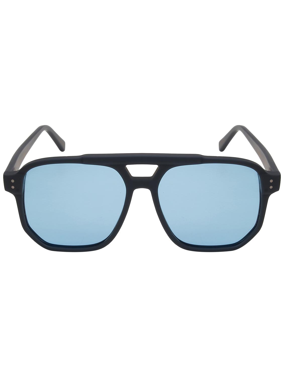 ted smith unisex blue premium italian acetate sunglasses with polarized lenses. - 21766362 -  Standard Image - 1
