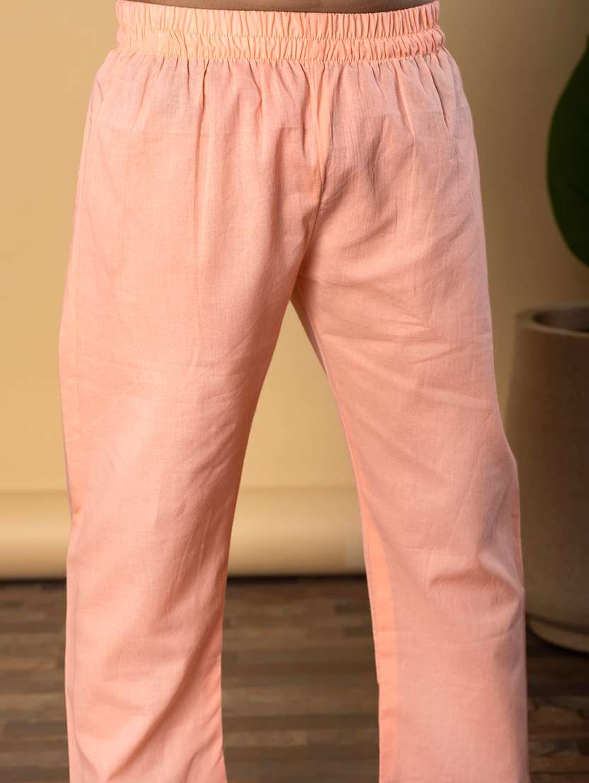 boys printed long sleeves kurta pyjama with jacket set - 21766935 -  Standard Image - 4