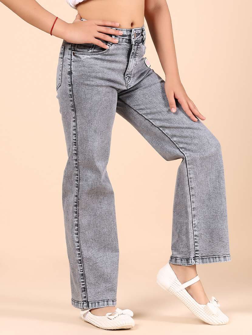 grils solid mid rise bootcut jean - 21767104 - Standard Image - 1