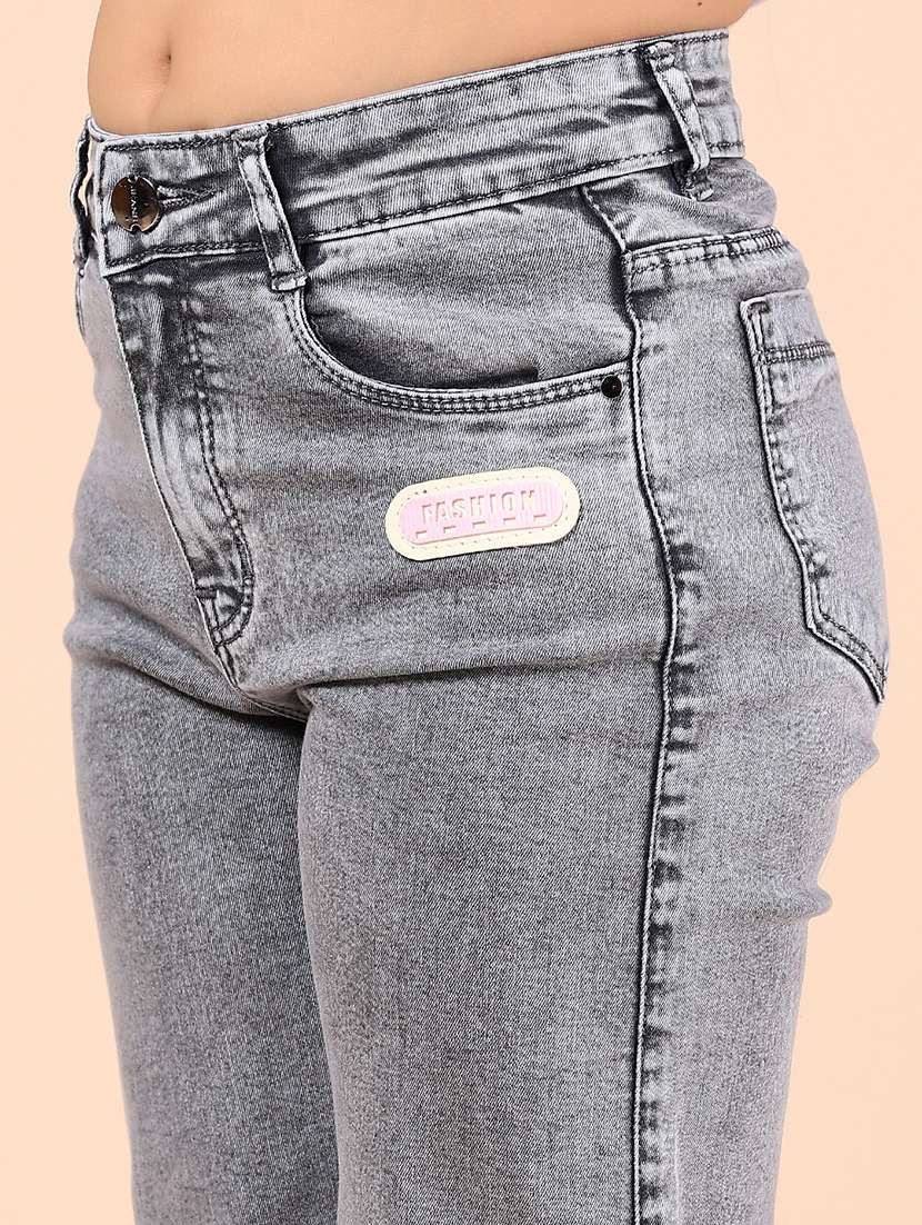 grils solid mid rise bootcut jean - 21767104 - Standard Image - 4