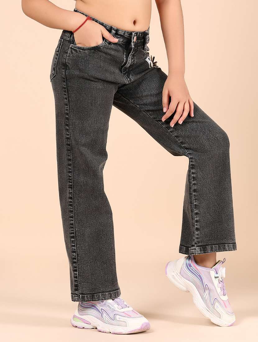 grils solid mid rise bootcut jean - 21767108 -  Standard Image - 1