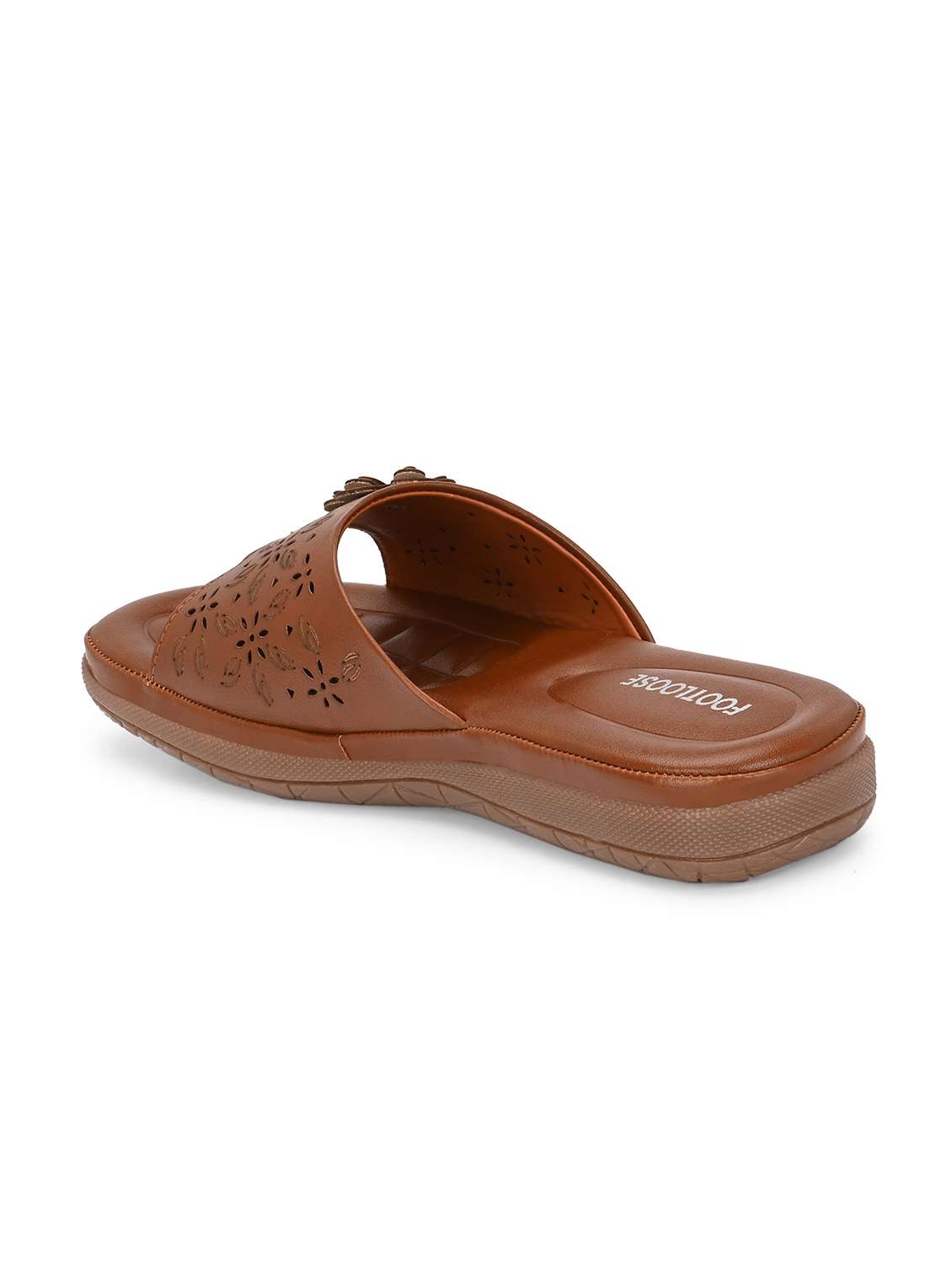 women cutwork detailed toe separator flats - 21767952 -  Standard Image - 4