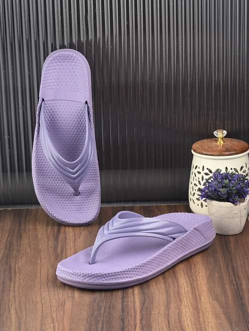 women solid slip on flip flop - 21767958 - Standard Image - 0