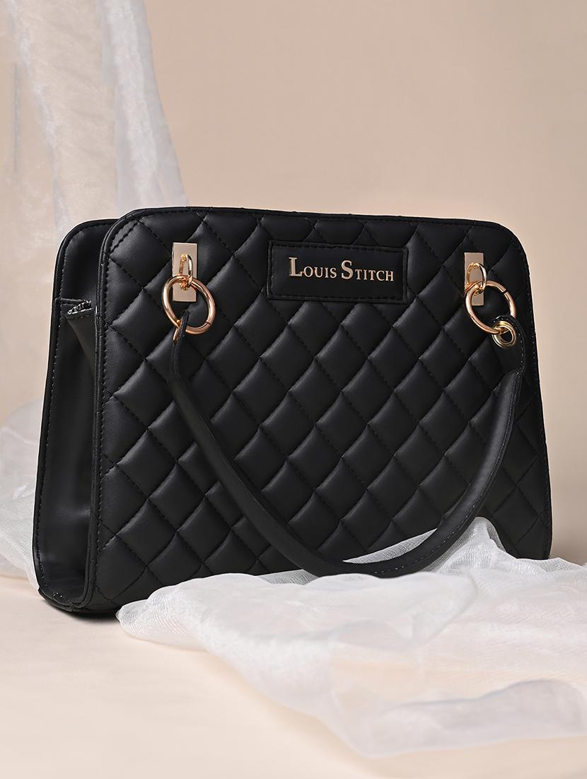 women black textured handbag - 21768085 -  Standard Image - 1