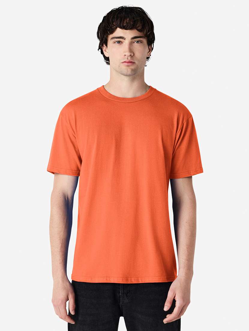 men solid short sleeves regulat t-shirt