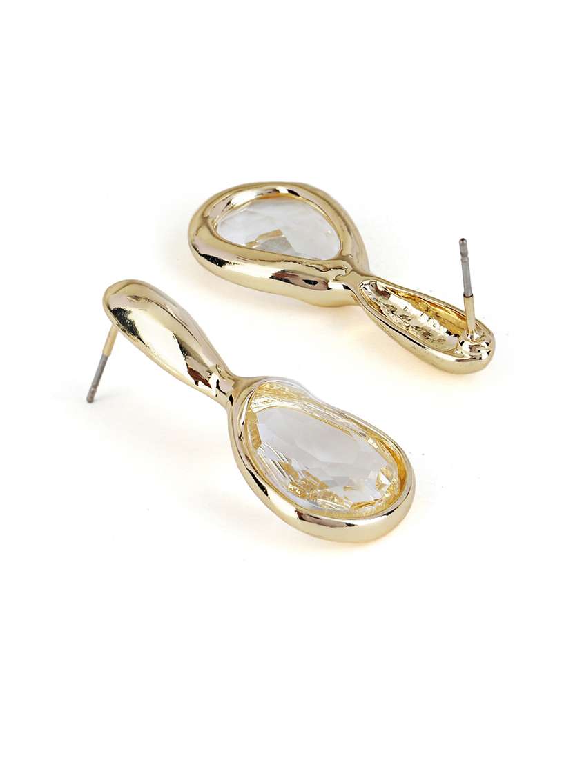 navy blue alloy drop earring - 21773938 -  Standard Image - 1