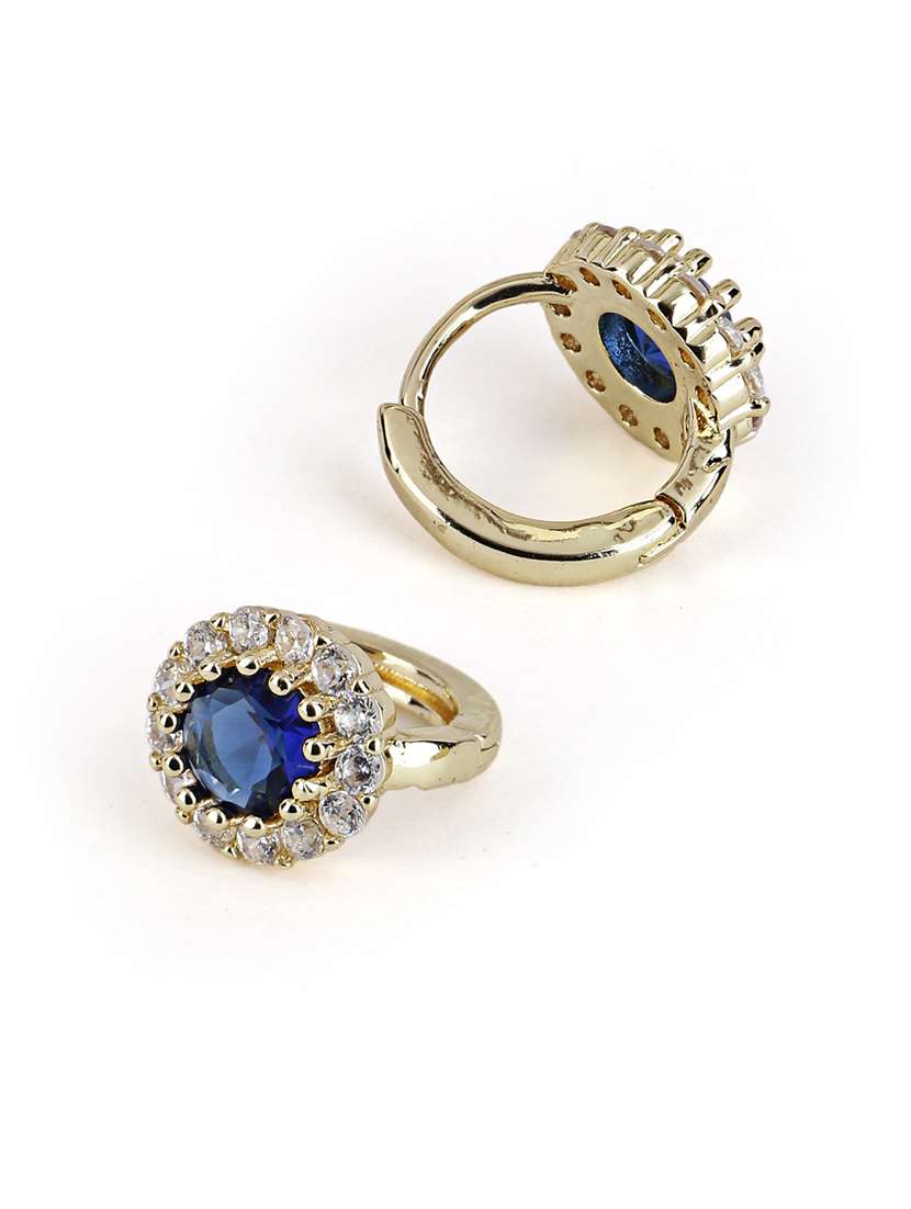 alloy hoop earrings for party occasion - 21774068 -  Standard Image - 1