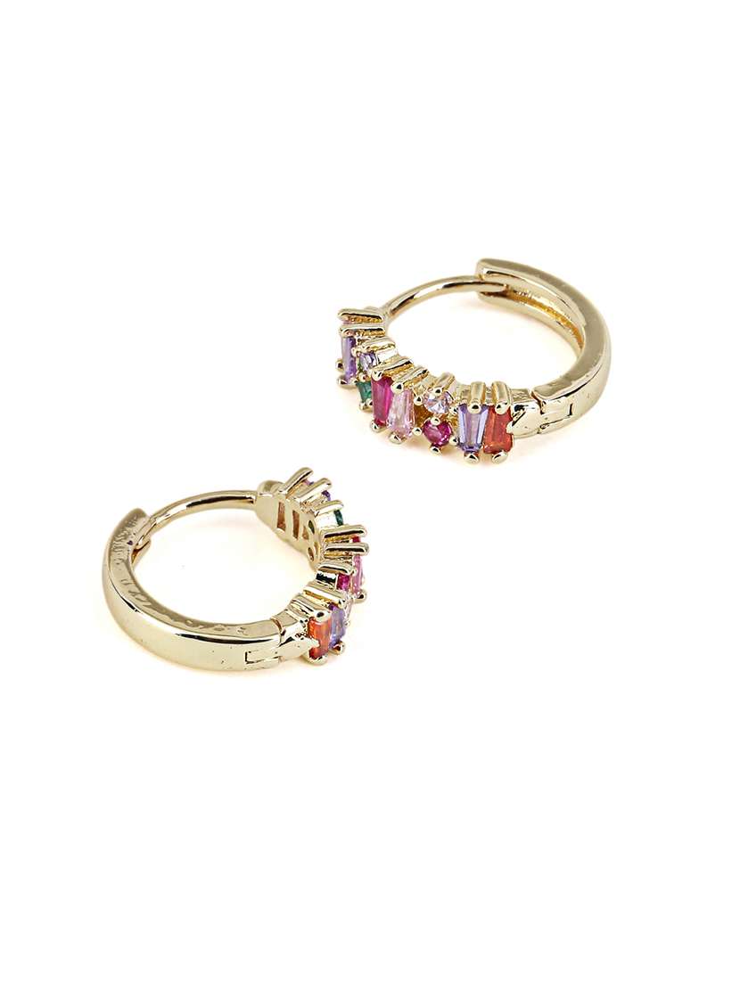 multi colored alloy balli earring - 21774070 -  Standard Image - 1