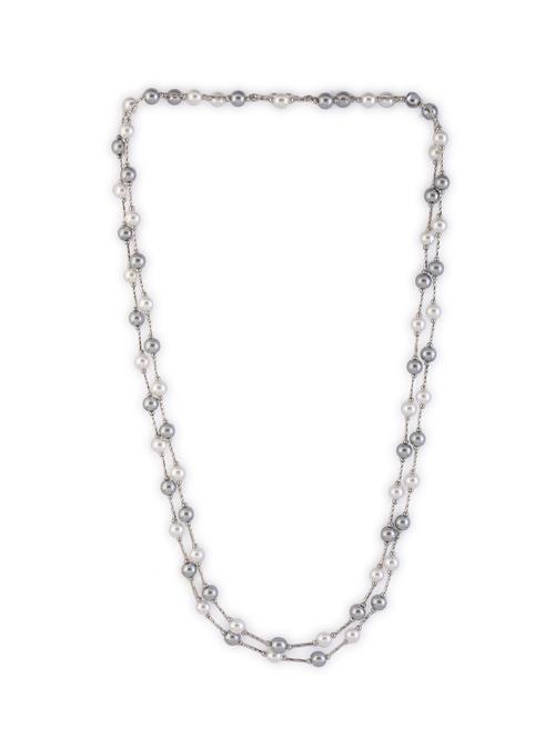 alloy necklace with beads - 21774107 - Standard Image - 0
