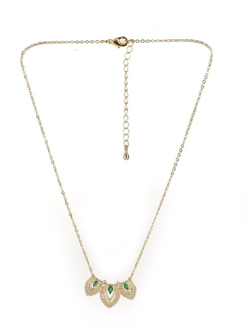 green necklace with earing set - 21774122 - Standard Image - 0