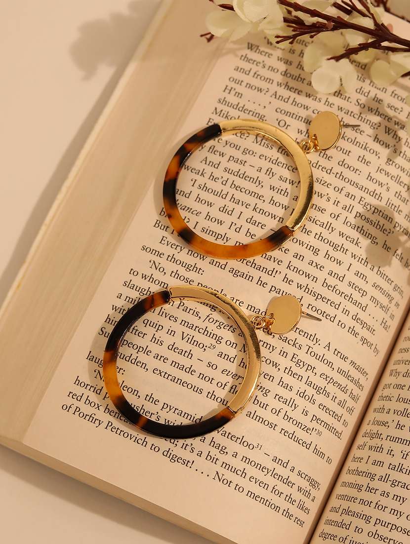alloy drop earrings for party wear - 21775408 - Standard Image - 1