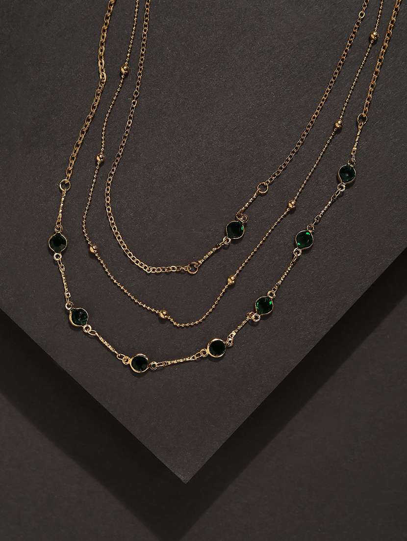 gold alloy western necklace - 21775543 -  Standard Image - 1