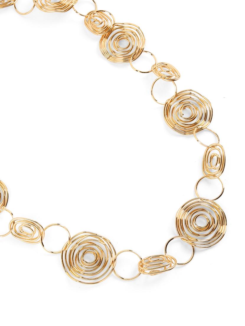 gold alloy fashion party wear necklace - 21775548 - Standard Image - 1