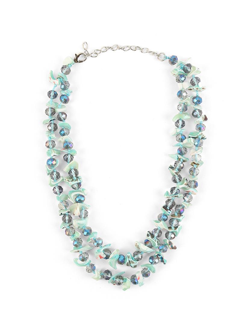 beaded alloy necklace - 21775554 - Zoom Image - 0