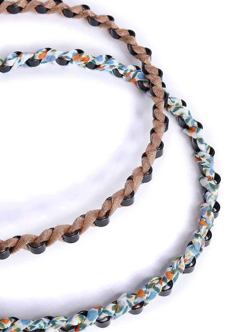 women multi colored plastic hairband  - 21775732 -  Standard Image - 1