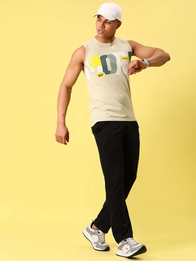 men typographic short sleeve regular fit t-shirt - 21784478 - Standard Image - 4