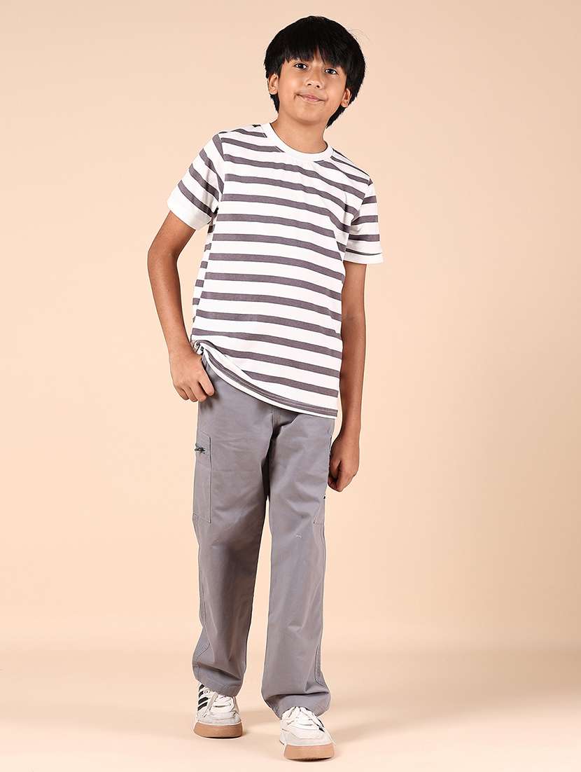 boys striped short sleeve t-shirt - 21784570 -  Standard Image - 4