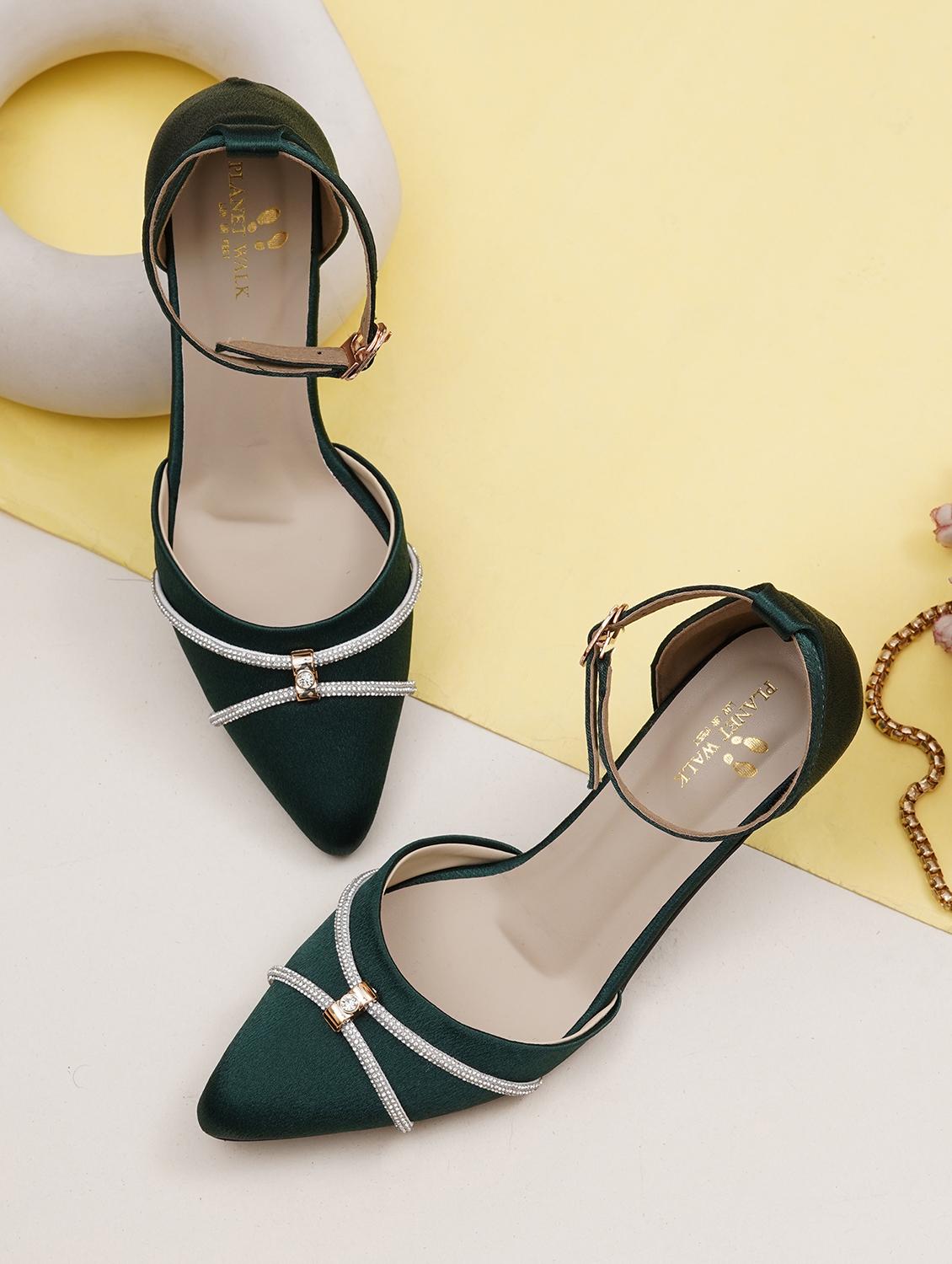 women embellished ankle strap pointed sandal - 21784978 -  Zoom Image - 0