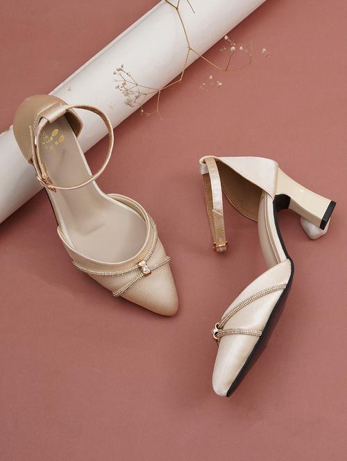women embellished ankle strap pointed sandal - 21784980 -  Standard Image - 0