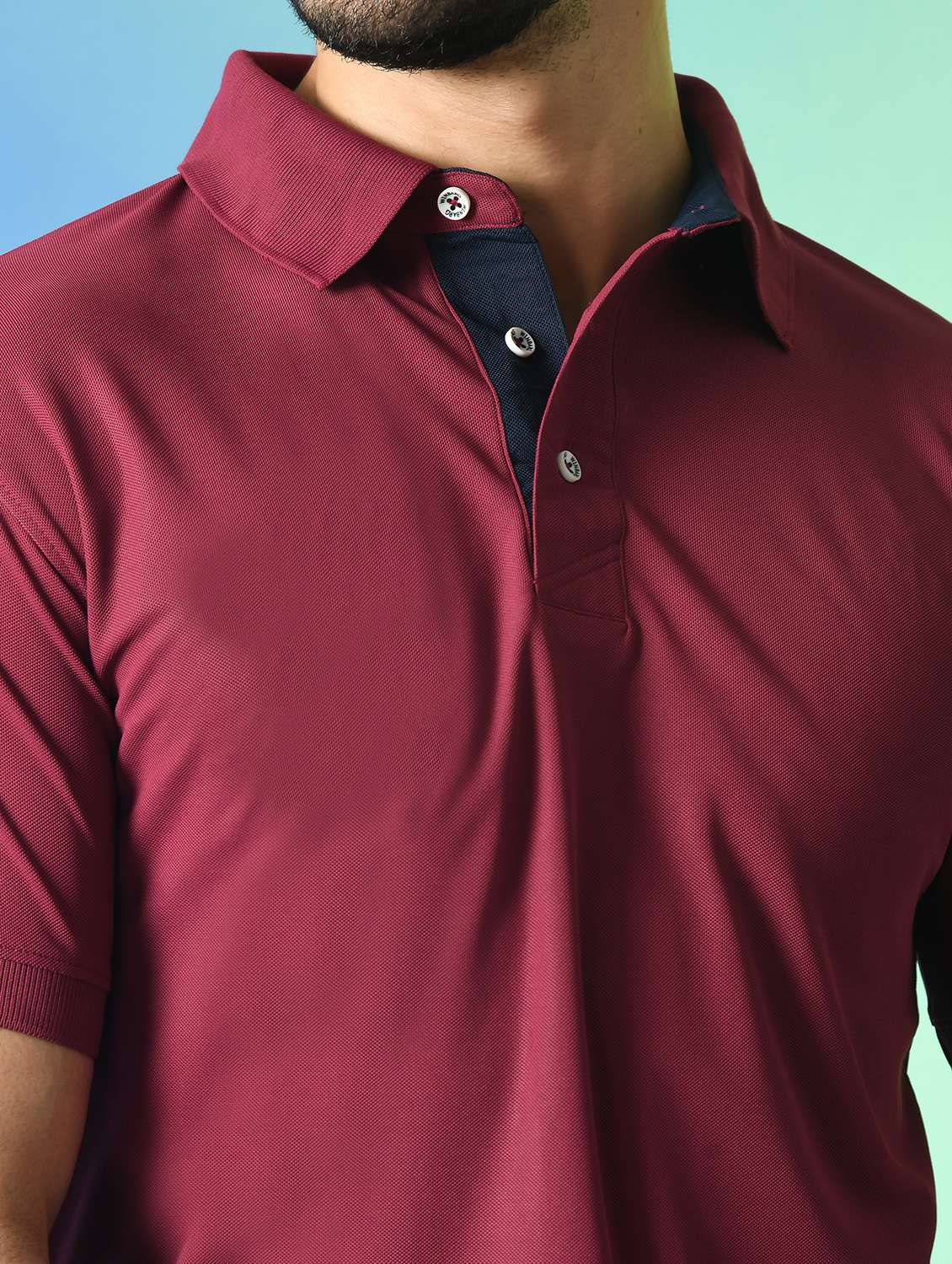 men short sleeves plain polo t-shirt - 21786392 -  Standard Image - 4