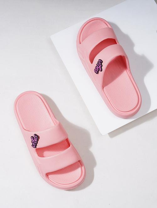 women pink slip on slider - 21787315 - Standard Image - 0
