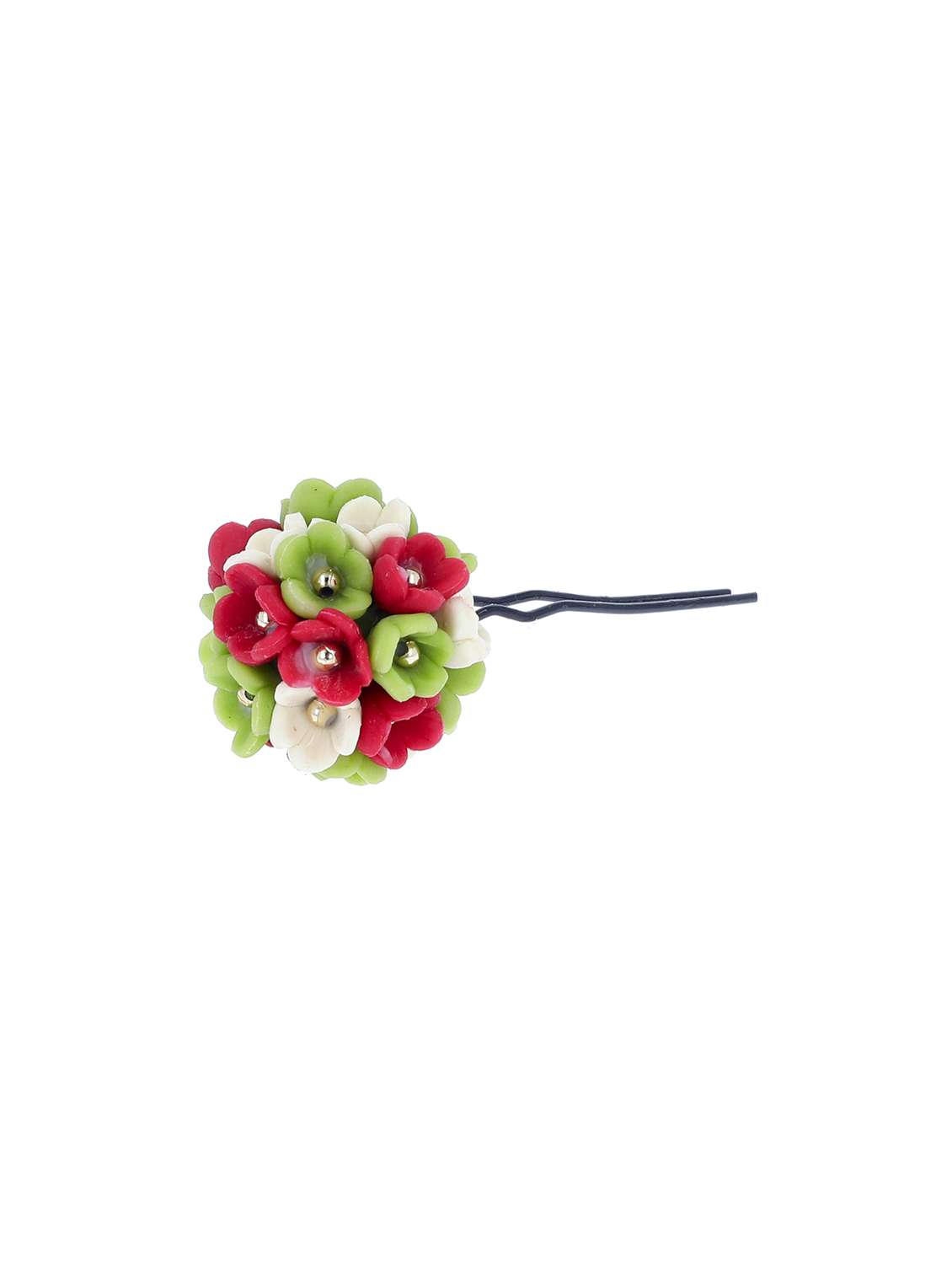 women handmade rose flower juda pin - 21787355 -  Standard Image - 1
