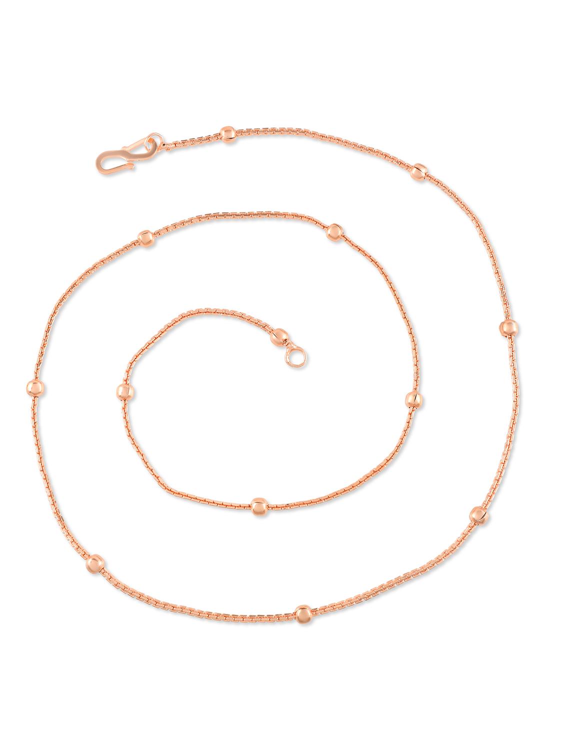 brown brass chain necklace - 21788833 -  Standard Image - 1