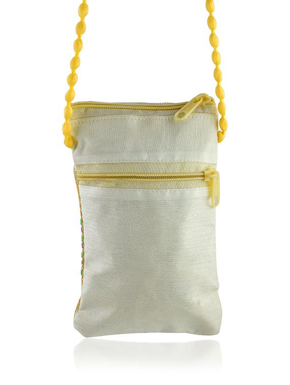 women off white embroidered sling bag - 21788837 -  Standard Image - 1
