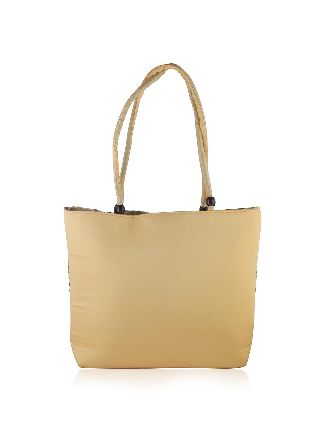 women off white embroidered handbag - 21788839 - Standard Image - 1