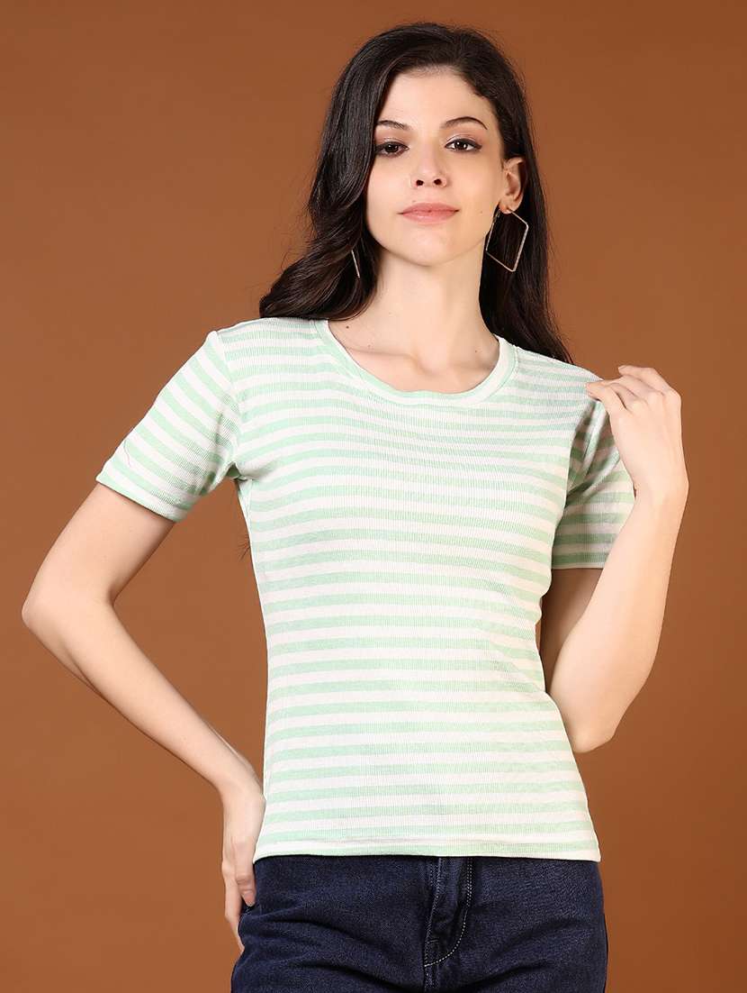women all over printed short sleeves t-shirt - 21788841 -  Standard Image - 1