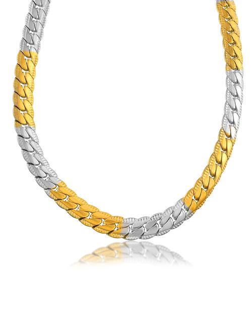 gold brass chain necklace - 21788858 -  Standard Image - 0