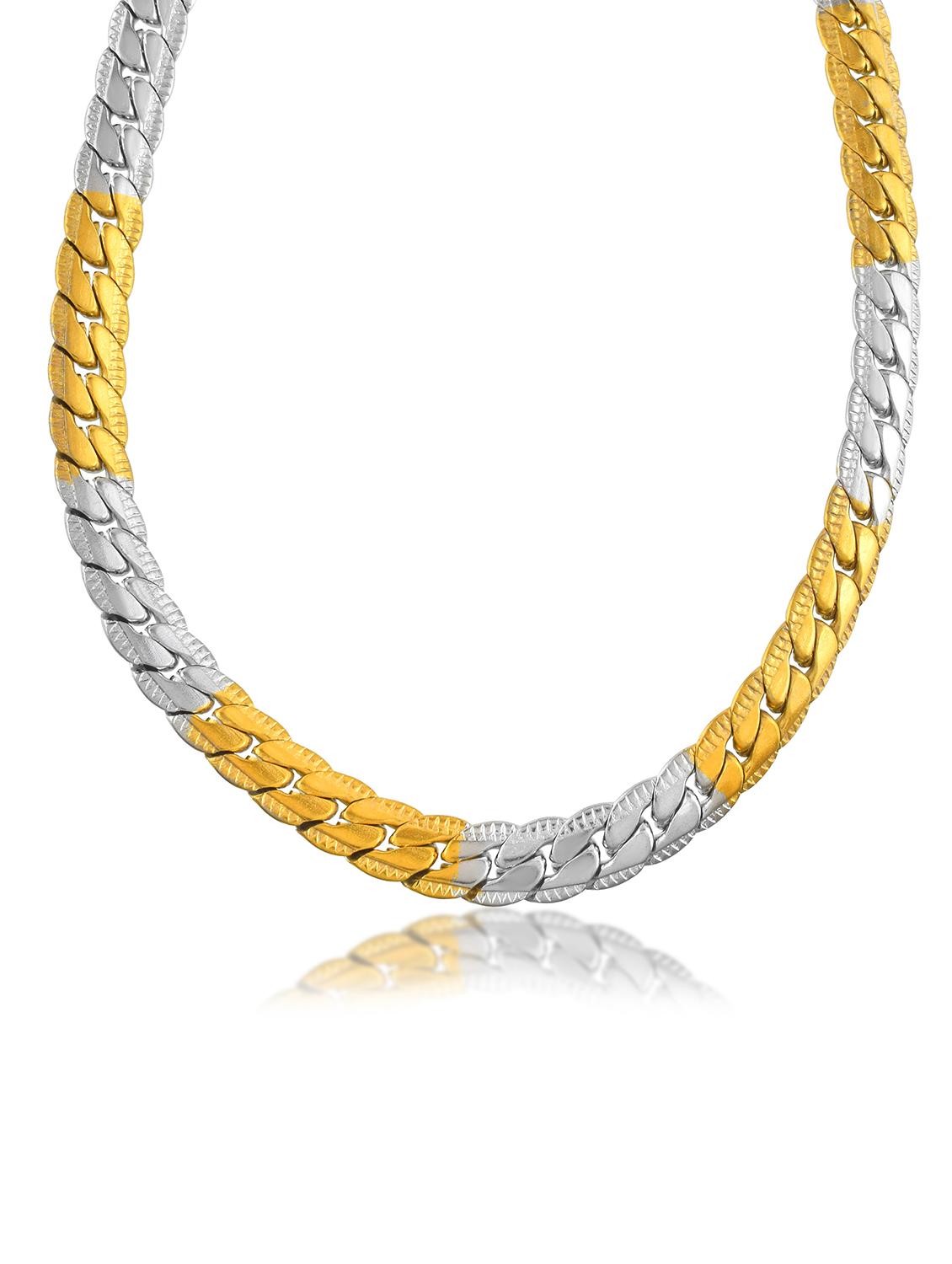 gold brass chain necklace - 21788858 -  Zoom Image - 0