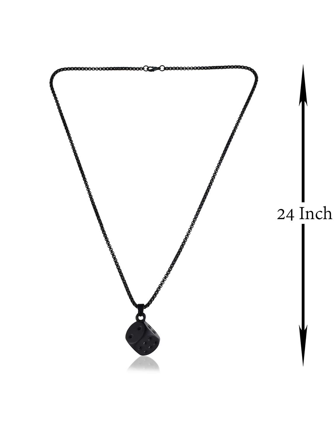 men black dice brass pendant - 21788868 -  Standard Image - 1