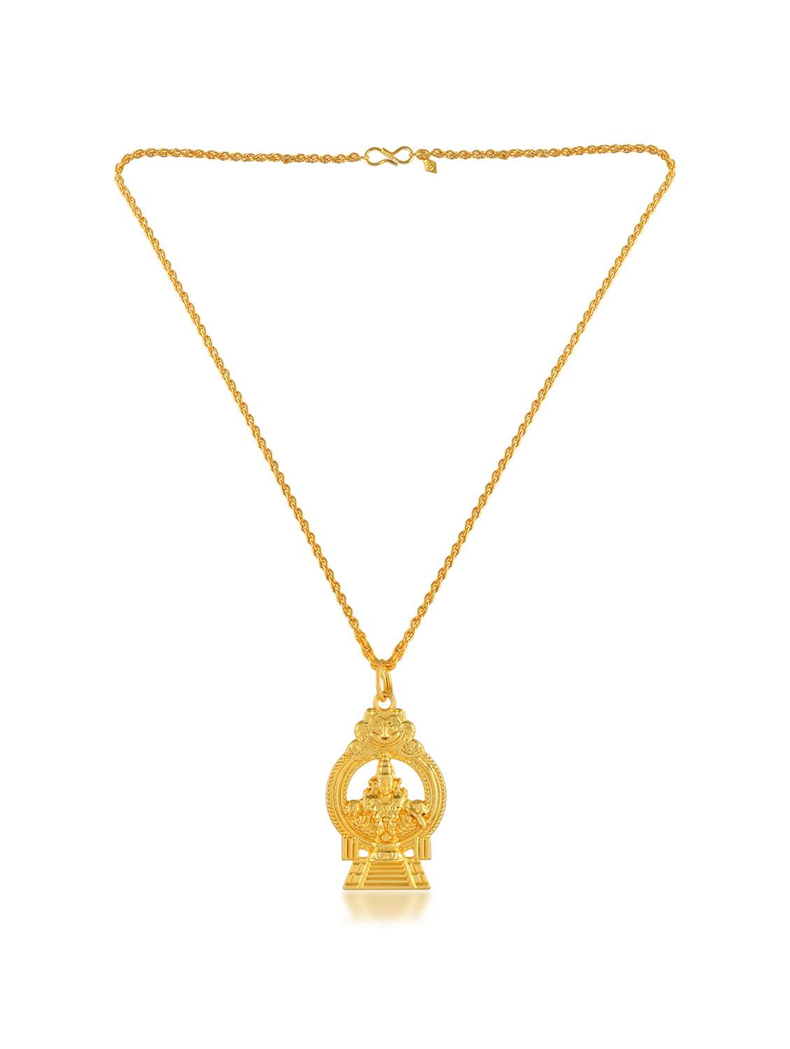 men gold brass pendant - 21788875 -  Standard Image - 1