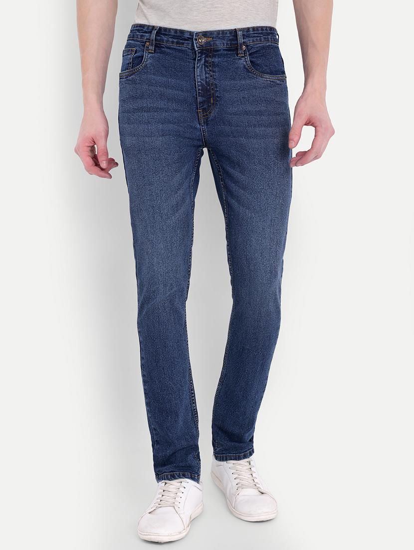 men mid rise full length denim jeans - 21789590 -  Zoom Image - 0
