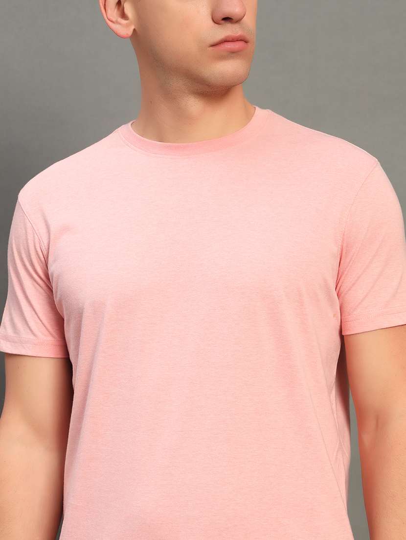 men solid short sleeve regualr fit t-shirt - 21789604 -  Standard Image - 4