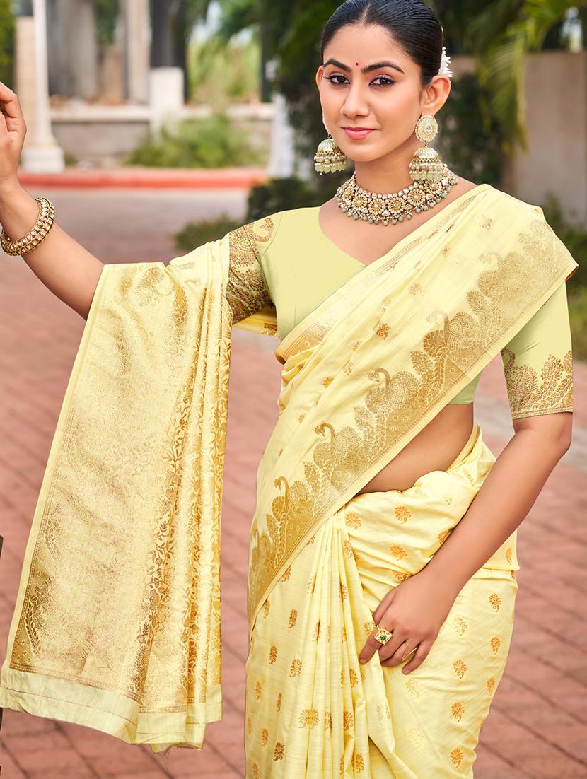 women self design banarasi festive wear saree with blouse - 21789626 - Standard Image - 1