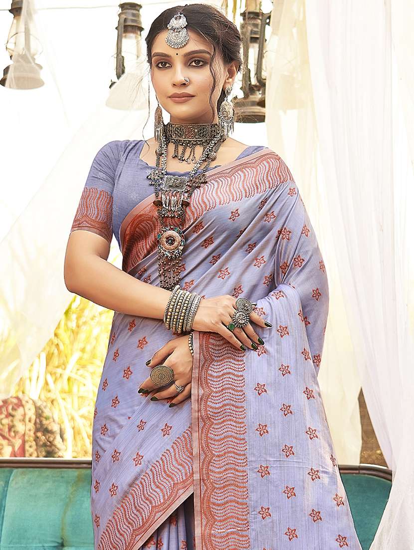 women self design banarasi festive wear saree with blouse - 21789662 - Standard Image - 1