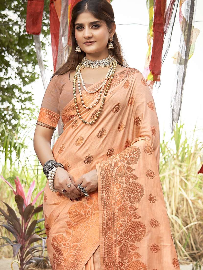 women self design banarasi saree with blouse - 21789703 -  Standard Image - 1