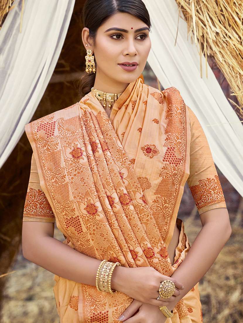 women self design banarasi saree with blouse - 21789706 -  Standard Image - 1