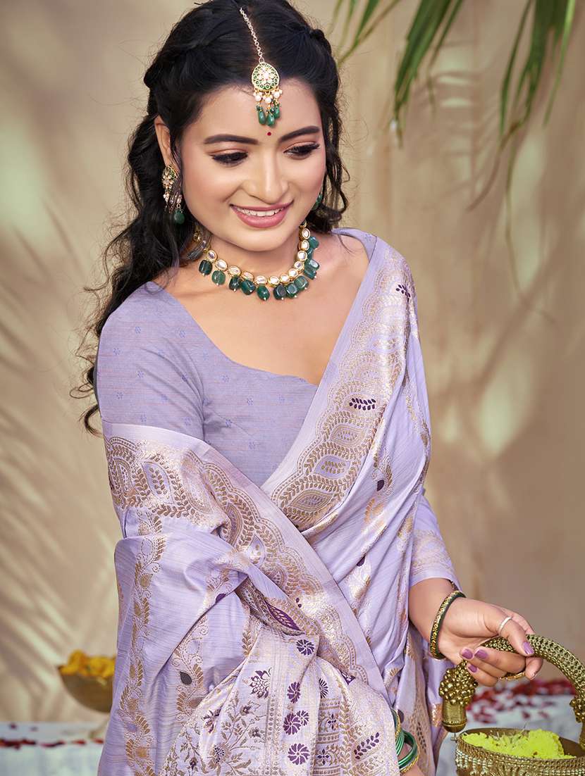 women self design banarasi festive wear saree with blouse - 21789715 - Standard Image - 1