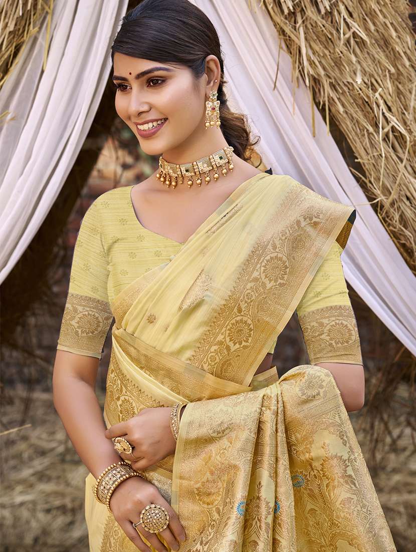 women self design banarasi saree with blouse - 21789720 -  Standard Image - 1